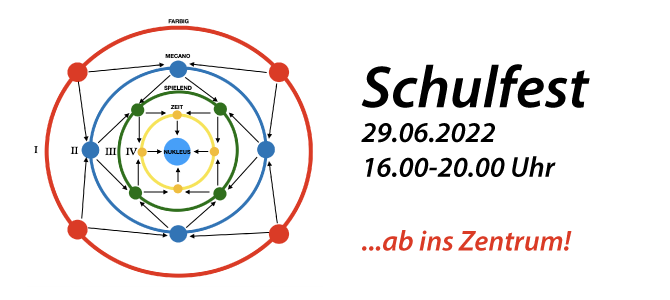 Schulfest 2022: …ab ins Zentrum!